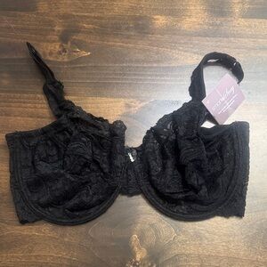 Smart & Sexy Black Lace Bra